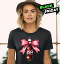 Dr Pepper Pink Bow Coquette Women039S T Shirt