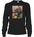 Boho Retro Christian Walking By Faith Tripping Constantly Long Sleeve T Shirt