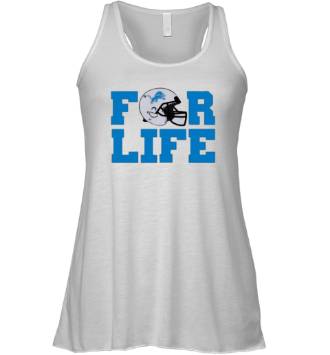Detroit Lions For Life Nfl Racerback Tank