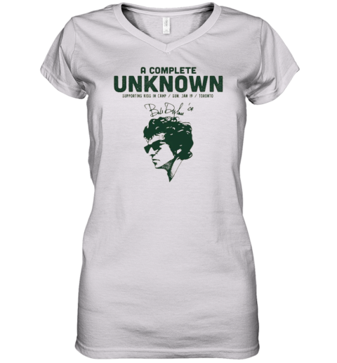 A Complete Unknown Streaming Women039S V Neck T Shirt