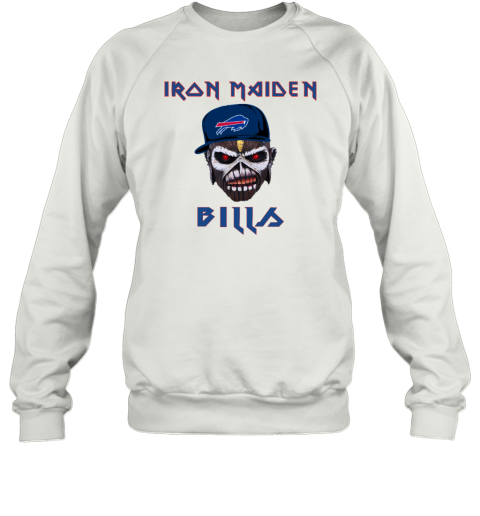 Buffalo Bills Iron Maiden Rock Band Music Sweatshirt