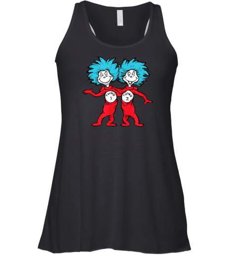 Dr Seuss Thing 1 Thing 2 Buddies Racerback Tank