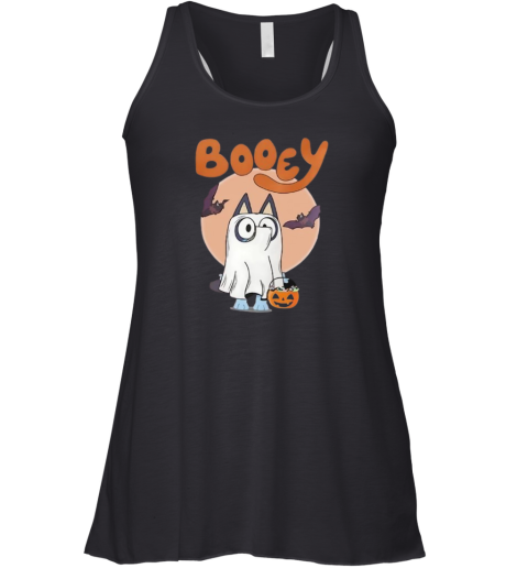 Bluey Ghost Boo Booey Halloween 2024 Racerback Tank