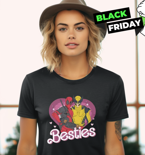 Deadpool Wolverine Besties Forever Women039S T Shirt