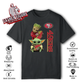 Baby Yoda And Groot Hug San Francisco 49Ers T Shirt