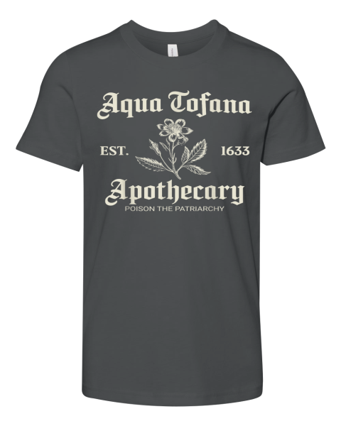 Aqua Tofana Apothecary Est 1633 Premium Youth T Shirt