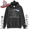 Cat Rock Music Trans Pride Protect The Dolls Hoodie