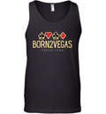 Born2Vegas Las Vegas Vlog Logo Tank Top