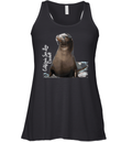 California Sea Lion Crockett Racerback Tank