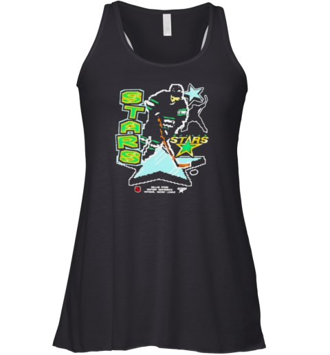 Dallas Stars Black Lamp Lighter Franklin Video Games Racerback Tank