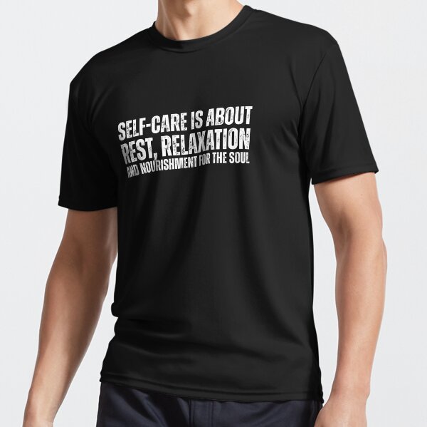 "Cool Gift for Those Who Prioritize Well-Being" Active T-Shirt for Sale by OXOSTORE