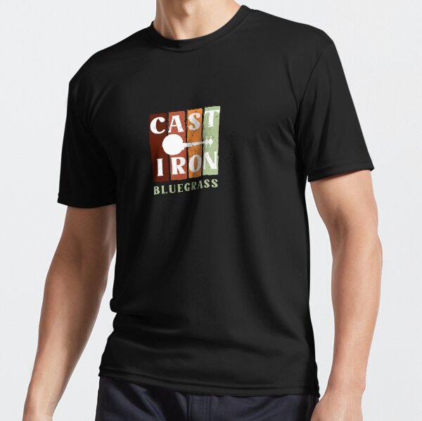 Rainbow Cast Iron2 Active T-Shirt for Sale by castironbg