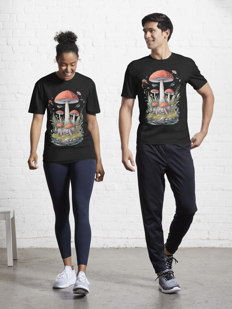 Mushroom World Active T-Shirt