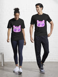 Pink Rizz Cool Cat Jello Japanese Jelly Kitty Dessert Sticker Sunglasses Bow Active T-Shirt