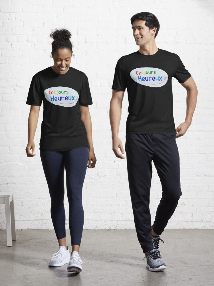 Our happy days - animators t-shirt Active T-Shirt | Graphic T-Shirt for Unisex