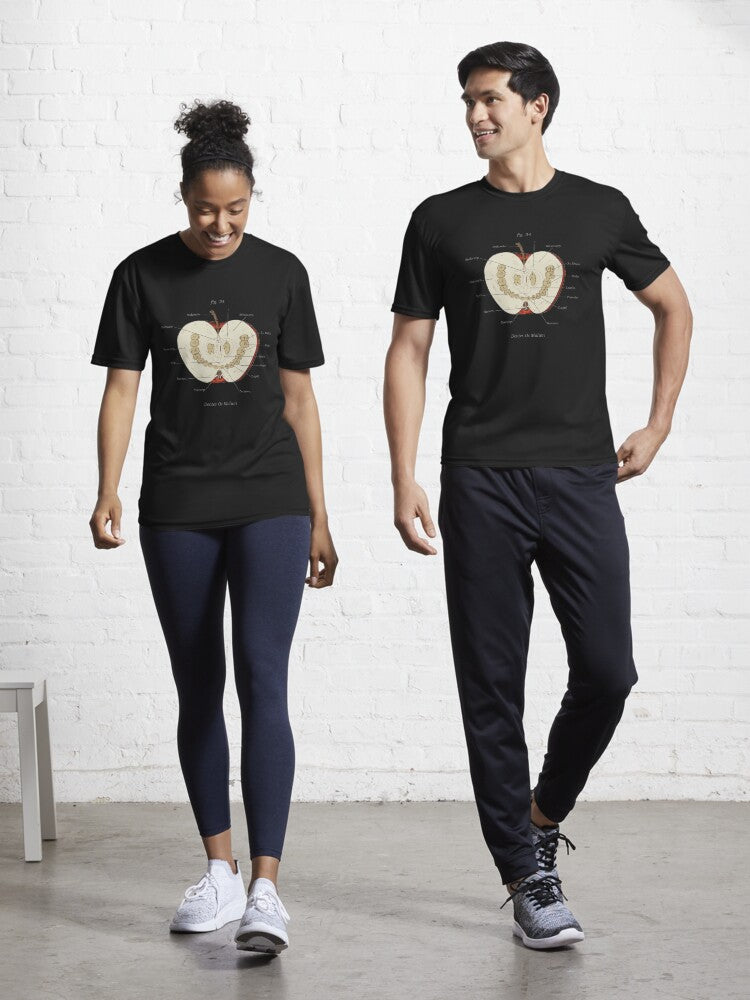 The Magnus Archives Anatomy Class Teeth Apple Active T Shirt T Shirt Aesthetic Fit Fan Favorite