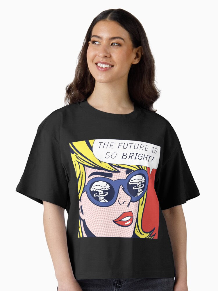 Pop Optimistic Girl Boxy T Shirt T Shirt Streetwear Style Hot Right Now