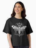 Surreal Death Moth Boxy T Shirt T Shirt Trending US Everyday Wear