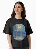Narnia Magic Lantern Boxy T Shirt T Shirt Comfort Fit US Top Pick