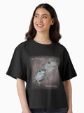no thoughts head empty frog retro word art meme Boxy T Shirt T Shirt Premium Print Gift Ready
