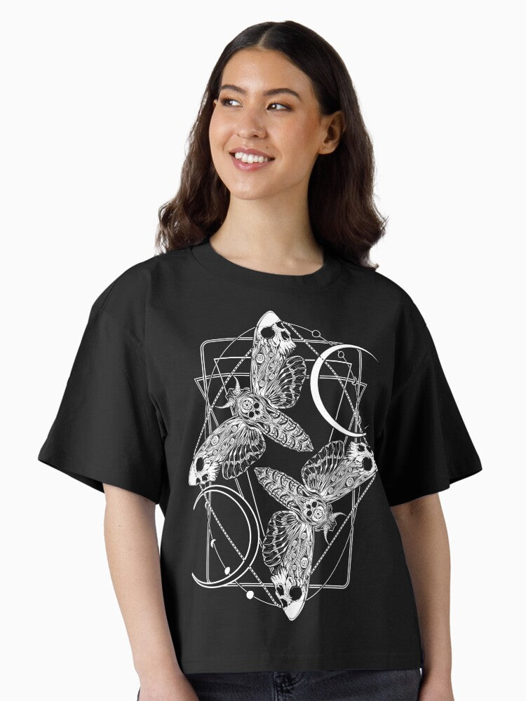 Dance of the Death Moths Boxy T Shirt T Shirt Streetwear Style Gift Ready