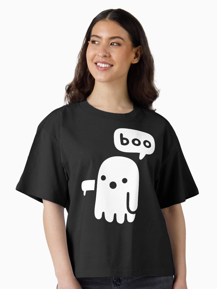 Ghost Of Disapproval Boxy T Shirt T Shirt Trending US Best Seller Look