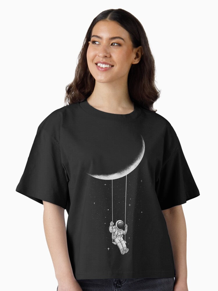 Moon Swing Boxy T Shirt T Shirt Premium Print Fan Favorite