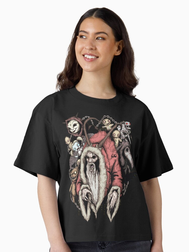 Krampus 2 0 Boxy T Shirt T Shirt Premium Print Hot Right Now