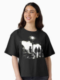 The Hunters Supernatural No Text Boxy T Shirt T Shirt High Search Demand Gift Ready