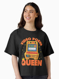 Video Poker Queen Boxy T Shirt T Shirt Viral TikTok Find Everyday Wear