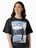 Walken In A Winter Wonderland Boxy T Shirt T Shirt Comfort Fit US Top Pick