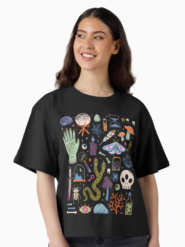 Curiosities Boxy T Shirt T Shirt High Search Demand Everyday Wear