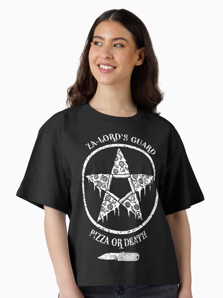Za Lord s Guard Pizza or Death Boxy T Shirt T Shirt High Search Demand Hot Right Now
