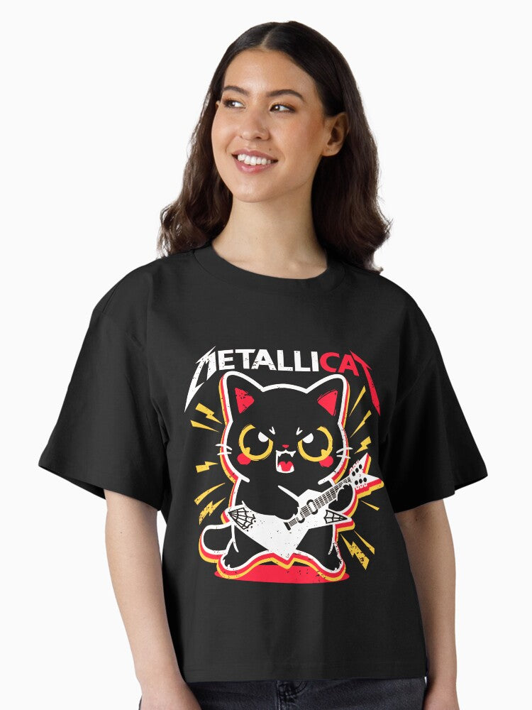 Metallicat Boxy T Shirt T Shirt Premium Print Fan Favorite