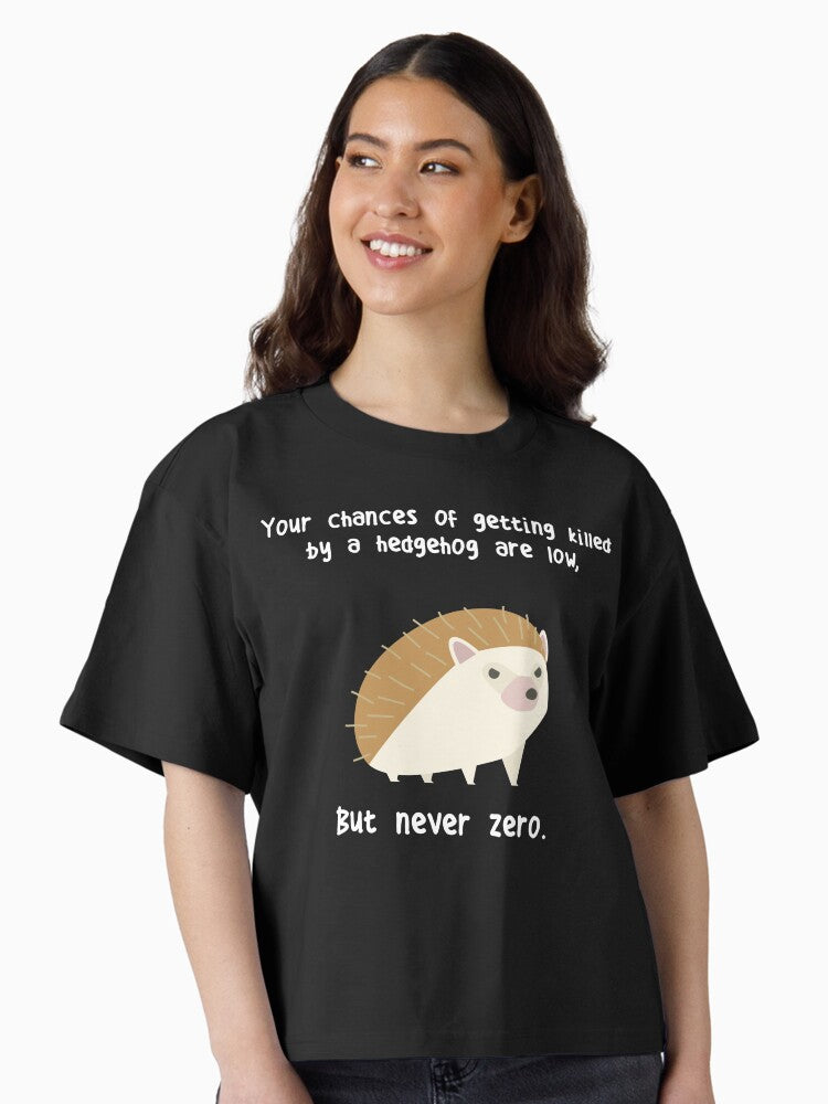 Never Zero Hedgehog Boxy T Shirt T Shirt High Search Demand Best Seller Look