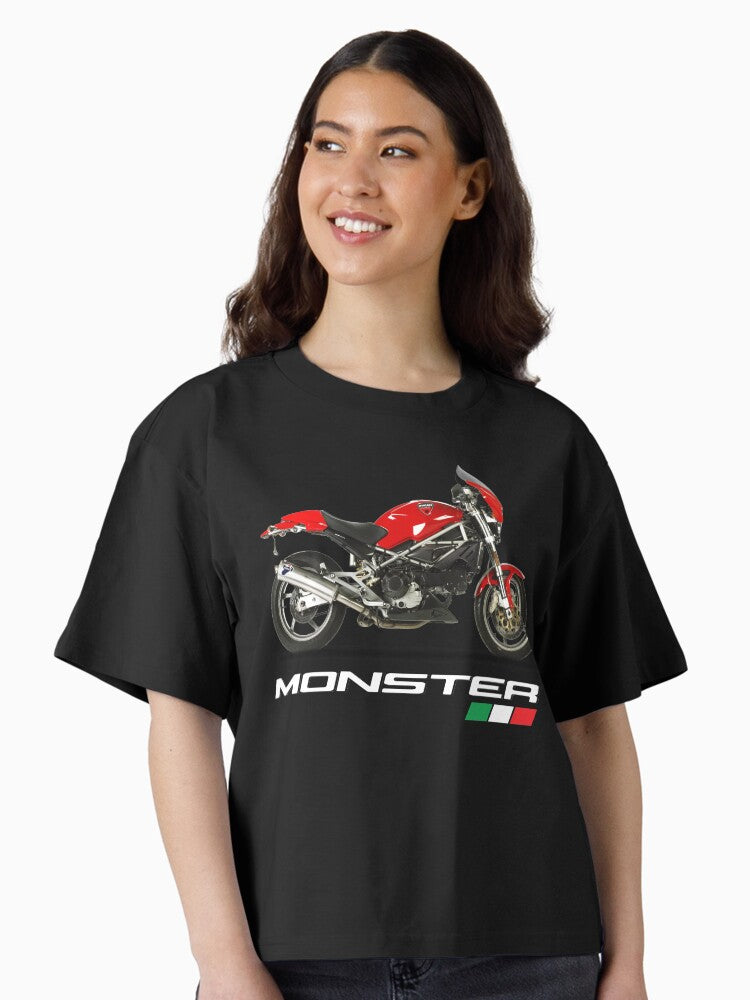 The Monster S4 SPS Boxy T Shirt T Shirt Streetwear Style US Top Pick