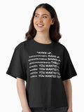 Chop Suey Parody Lyrics Boxy T Shirt T Shirt Viral TikTok Find Everyday Wear