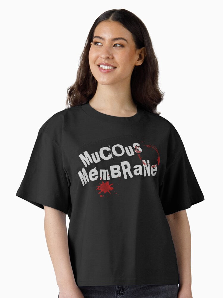 Mucous Membrane WHITE Boxy T Shirt T Shirt Comfort Fit US Top Pick