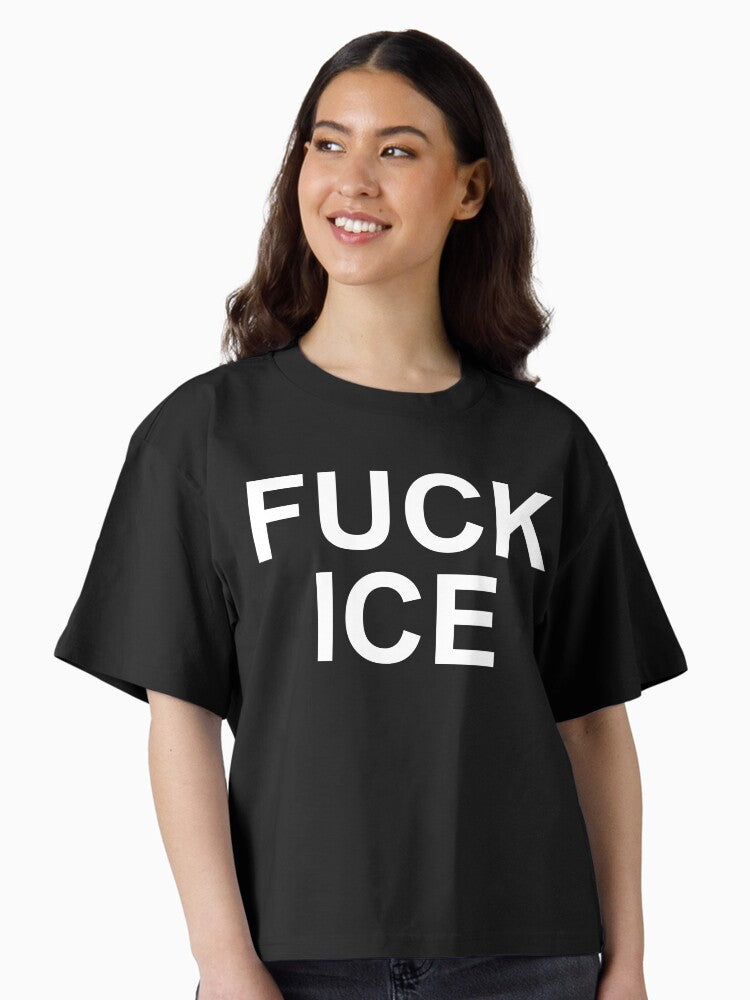 Fuck ICE Shirt Boxy T Shirt T Shirt High Search Demand Best Seller Look
