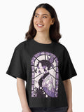 Stained Glass Insect Slayer Boxy T Shirt T Shirt Premium Print Everyday Wear