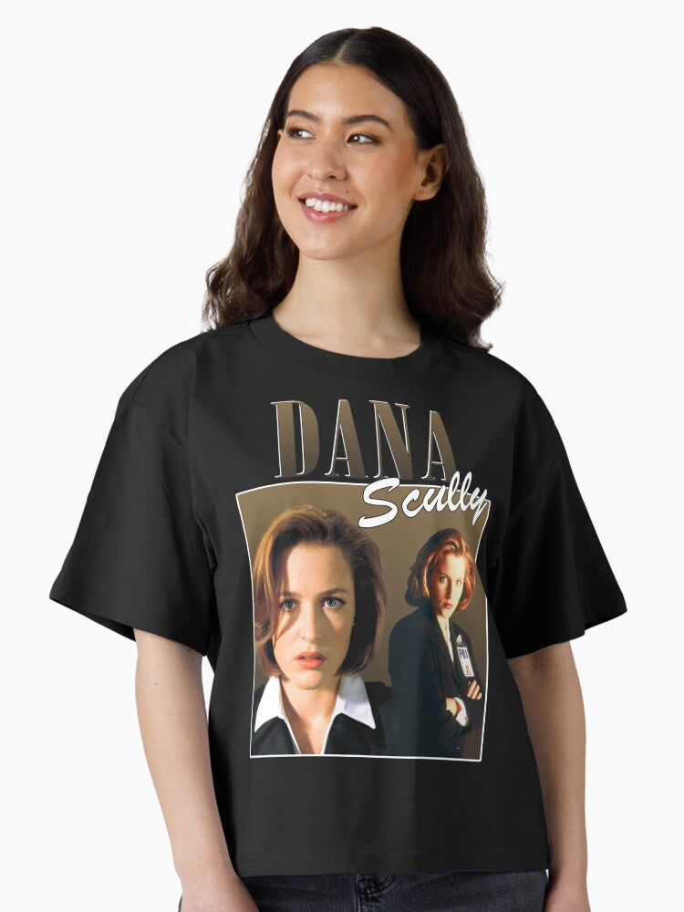 Retro Dana Scully Boxy T Shirt T Shirt Streetwear Style Everyday Wear