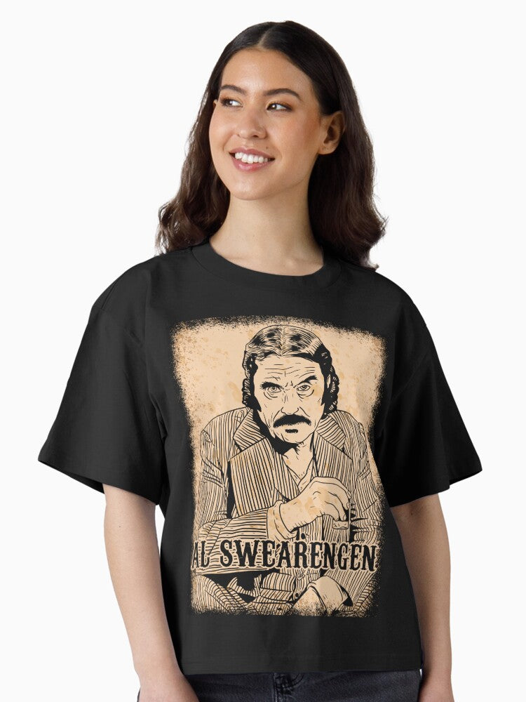 Al Swearengen Deadwood Boxy T Shirt T Shirt Trending US Hot Right Now
