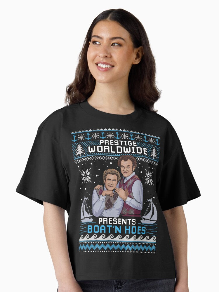 Step Brothers Ugly Christmas Sweater Boxy T Shirt Sweater Comfort Fit Fan Favorite