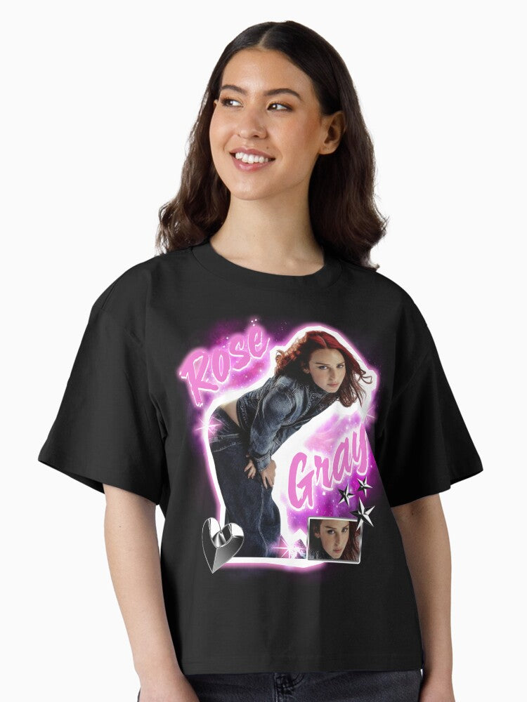 Vintage Y2K Style Singer Electropop Boxy T Shirt T Shirt Trending US US Top Pick