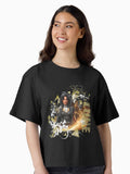 Lune Clair Obscur Design 2 Black Edition Boxy T Shirt T Shirt Viral TikTok Find Everyday Wear