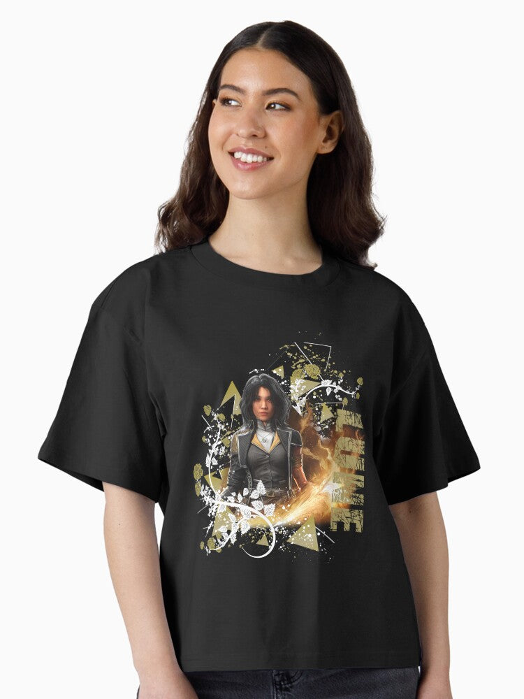 Lune Clair Obscur Design 2 Black Edition Boxy T Shirt T Shirt Viral TikTok Find Everyday Wear
