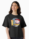 Eddy with Plank Ed Edd n Eddy Boxy T Shirt T Shirt Comfort Fit Fan Favorite