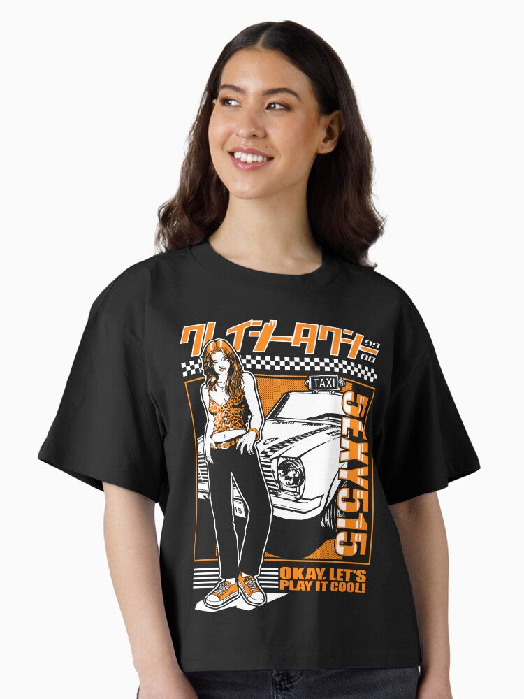 Taxi Gena Boxy T Shirt T Shirt Viral TikTok Find Gift Ready