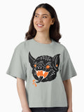 Vintage Bat Halloween Boxy T Shirt T Shirt Viral TikTok Find Best Seller Look
