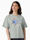Christmas Splendid Fairy Wren Boxy T Shirt T Shirt Trending US Hot Right Now